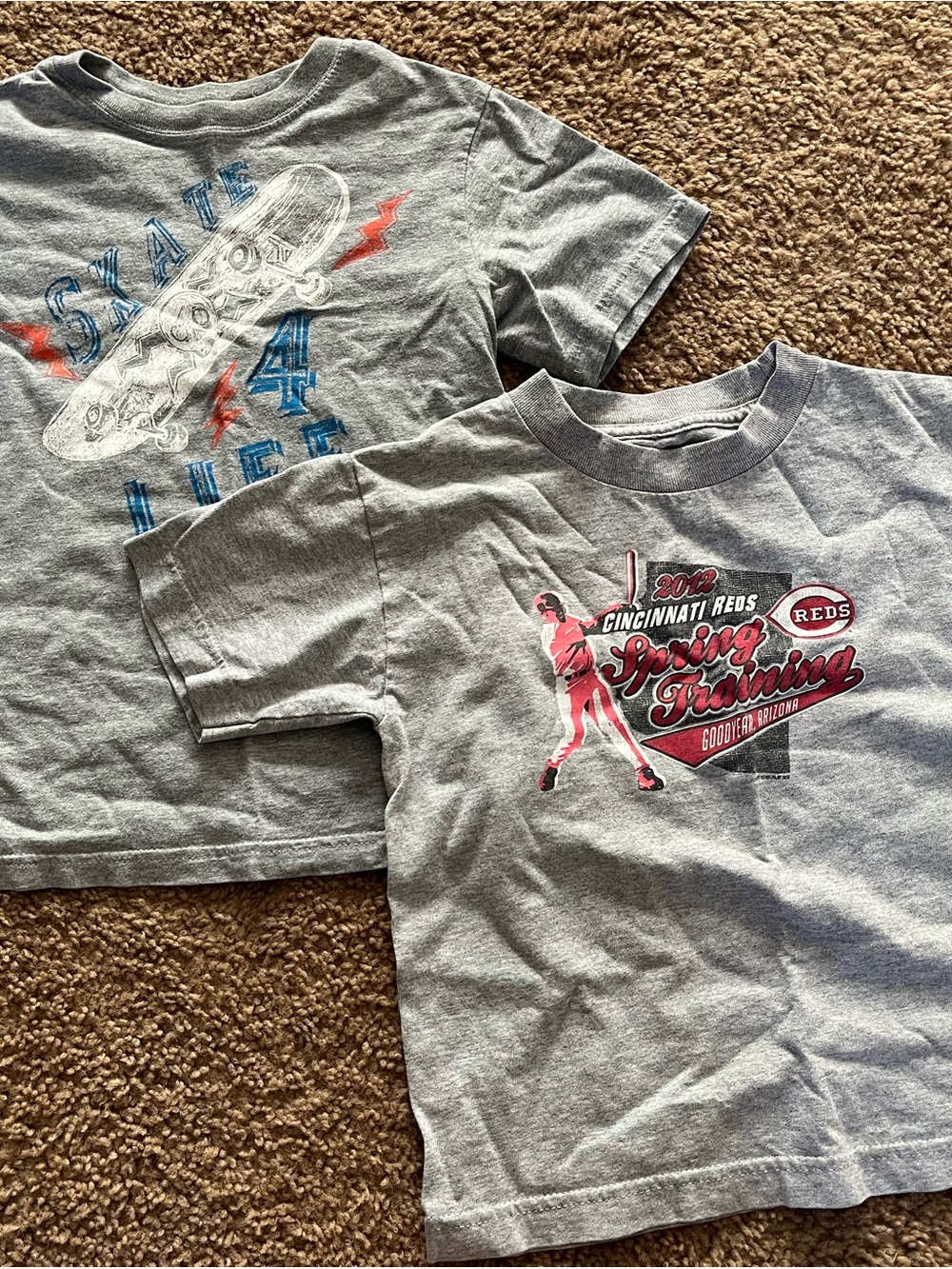Boys Shirts Size Small / Boys Gray Shirts